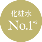 化粧水 No.1