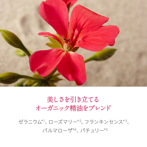 フレッシュなハーブガーデンを思わせる オーガニック精油ブレンド