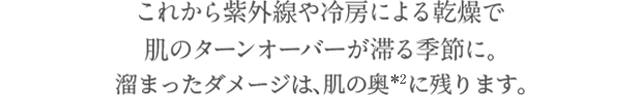 紫外線と乾燥による肌ダメージをケアする オーガニック美容液 スキンケア