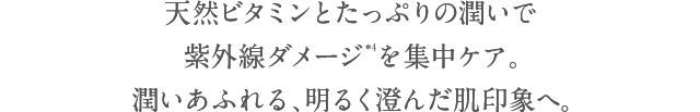 ローズヒップの天然ビタミンと潤いで紫外線ダメージを集中ケアするジェル美容液。オーガニック スキンケア