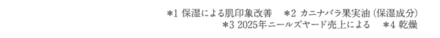 潤いに満ちた明るい肌印象へ導くニールズヤードレメディーズ オーガニック美容液 注釈