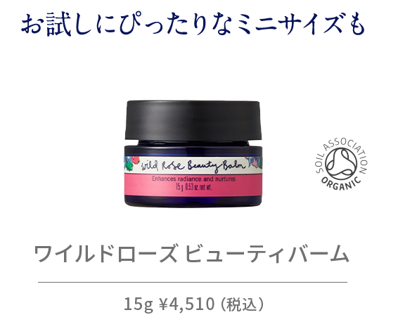 お試しにぴったりなミニサイズも ワイルドローズ ビューティバーム 15g