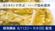 ハーブ染め講座