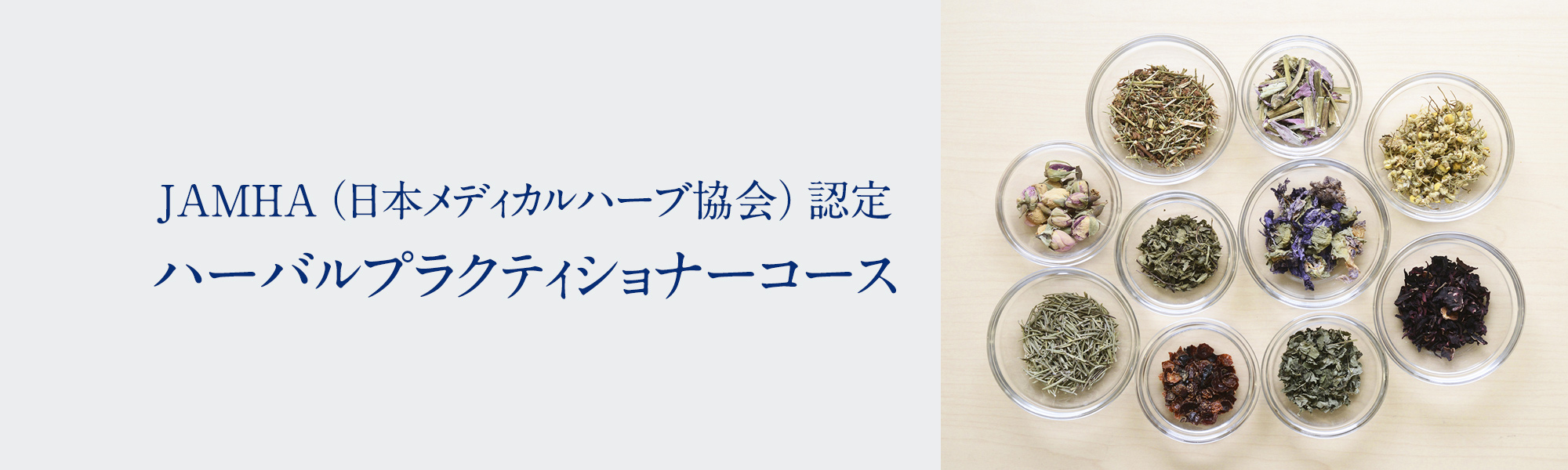 JAMHA認定ハーバルプラクティショナーコース