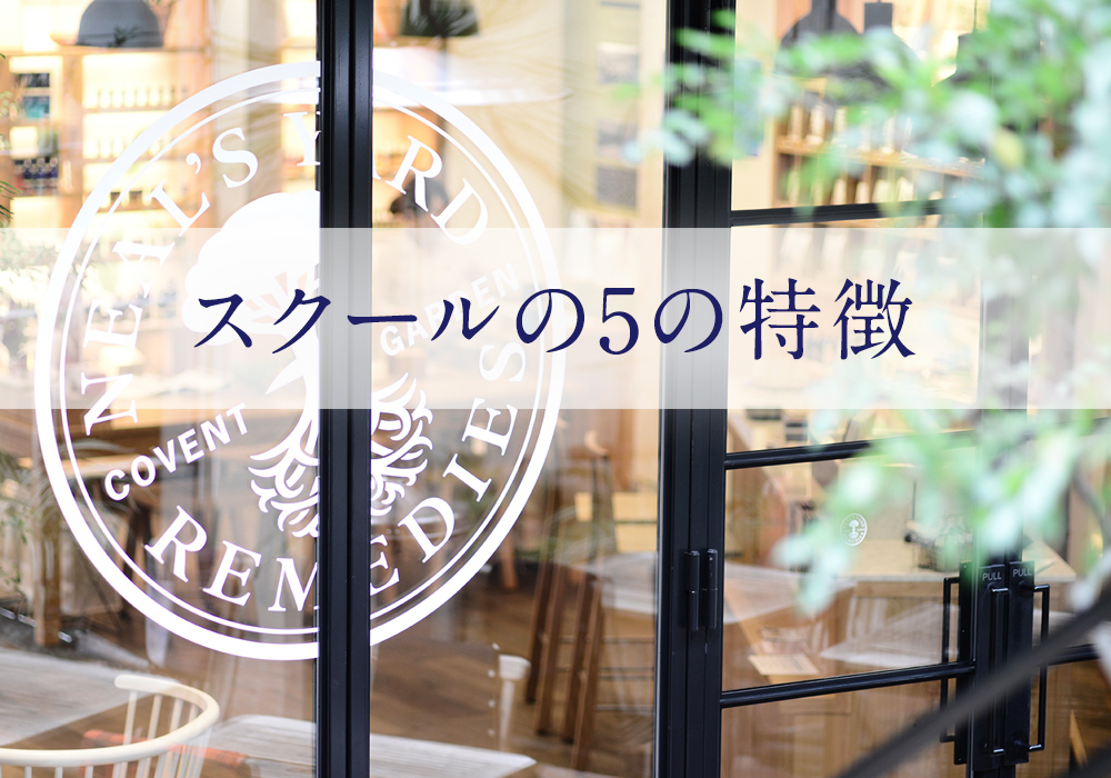 スクールの5の特徴