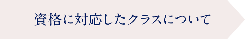 資格に対応したクラスについて