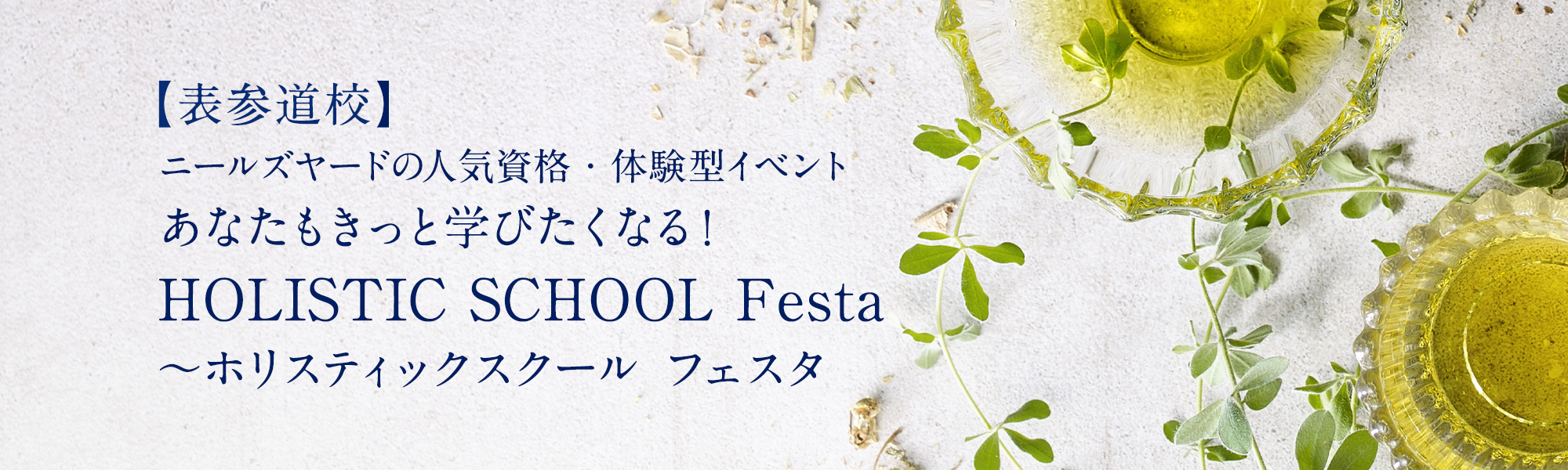 HOLISTIC SCHOOL Festa～ホリスティックスクール フェスタ