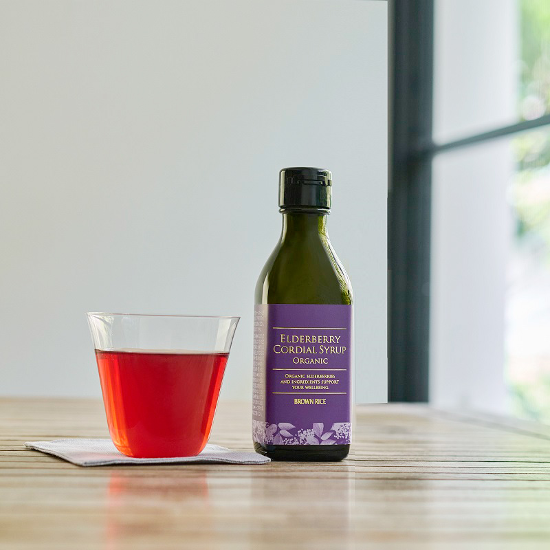 冬のインナーケアに。有機エルダーベリーの「ハーブシロップ」
